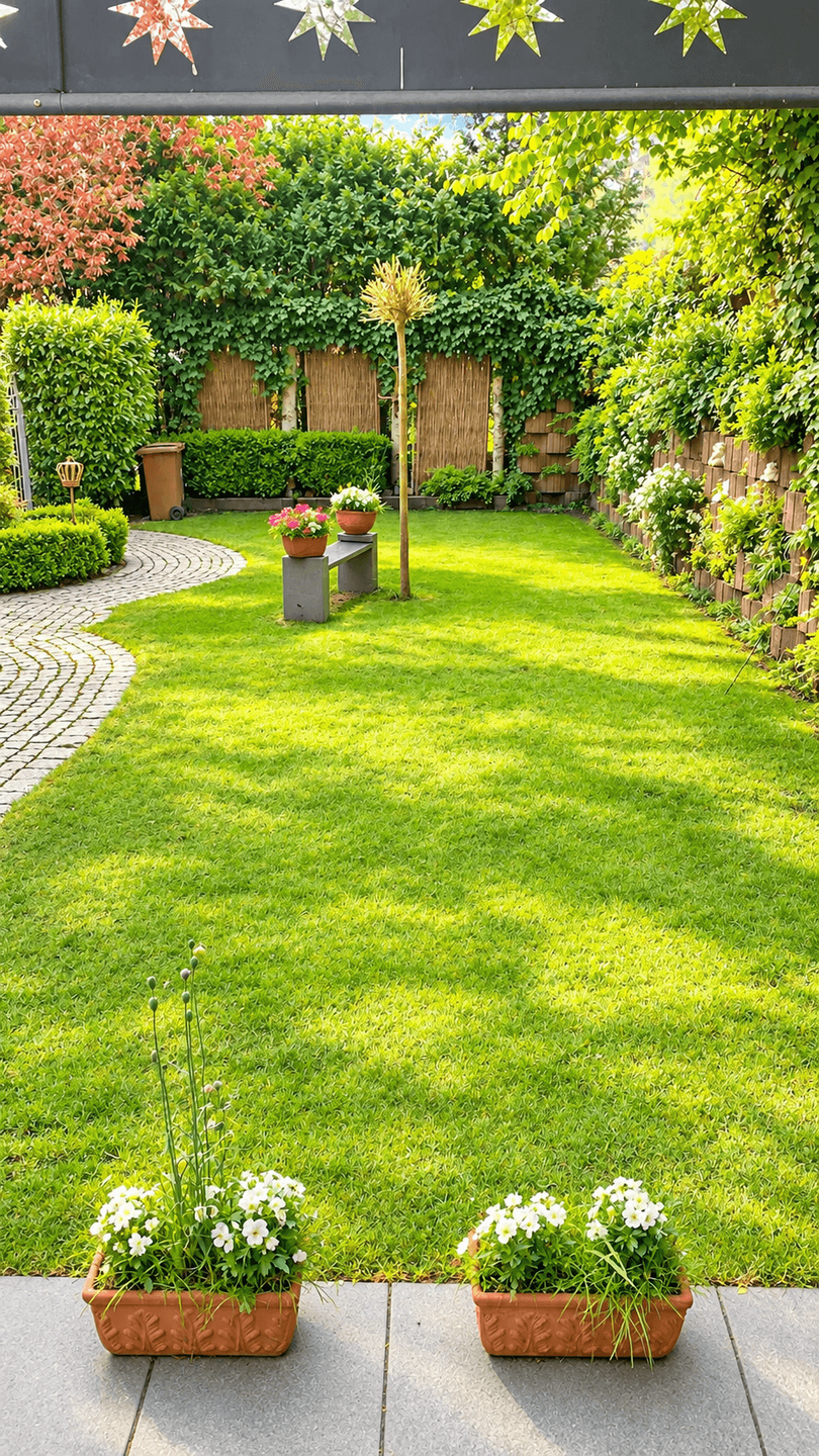 Garten (mit KI bearbeitet)